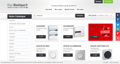Desktop Screenshot of elec-boutique.fr